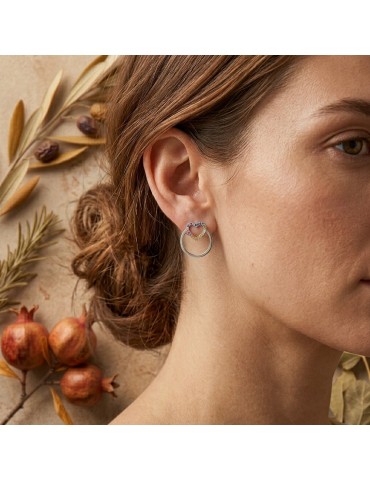 PENDIENTES ARO PLATA 925 mm