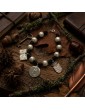 PULSERA COLGANTES Y PERLAS...